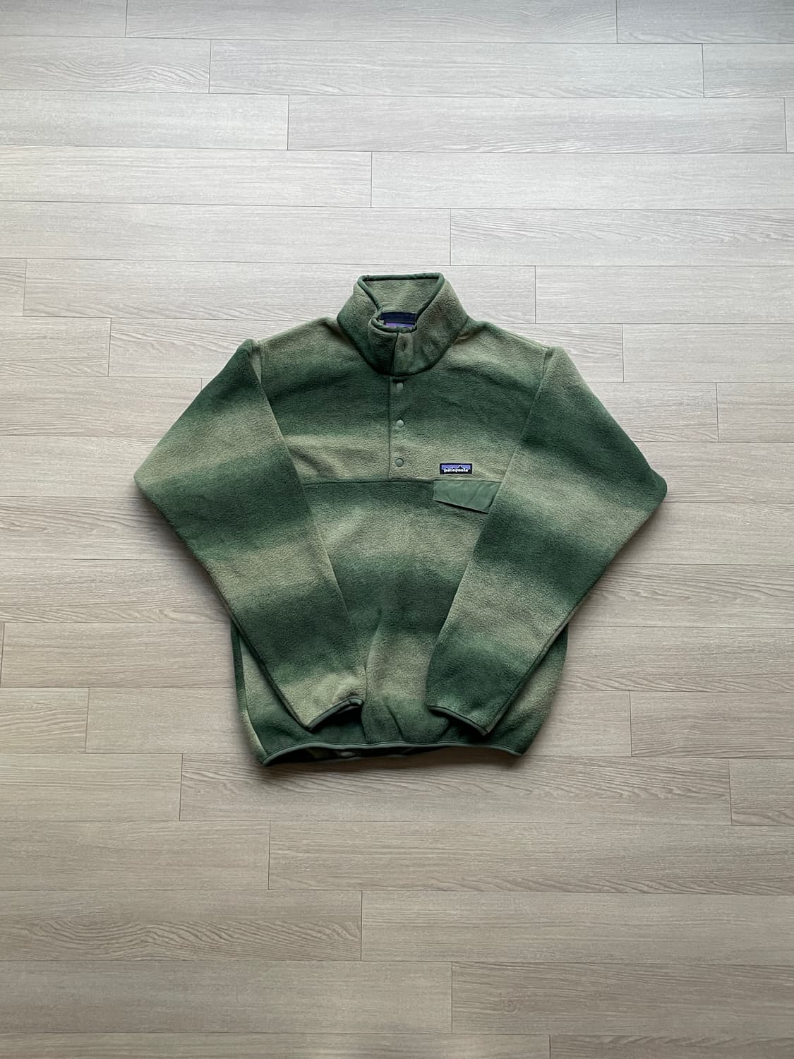 (데드스탁) 파타고니아 신칠라 그린 스트라이프 patagonia 상품이미지1