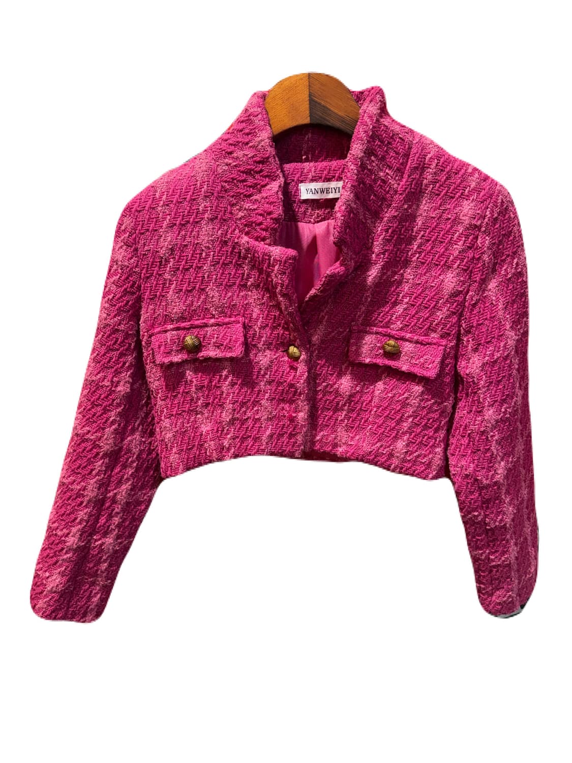 YANWEIYI 크롭자켓 상품이미지1