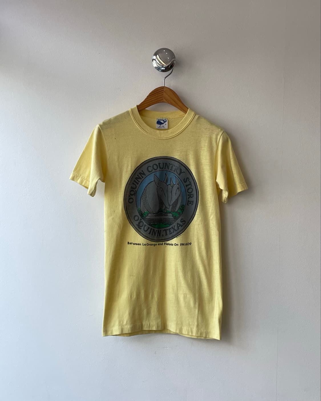 80s USA “Armadillo” store Promo T-shirt  상품이미지2