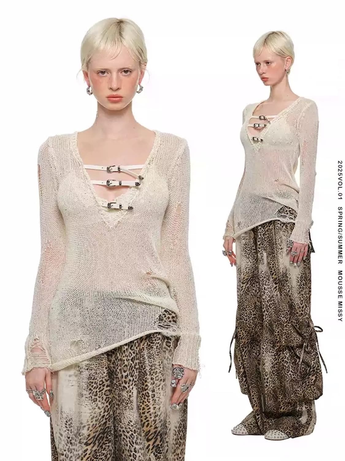 1JINN STUDIO Reversible V-Neck Kardigan 상품이미지4