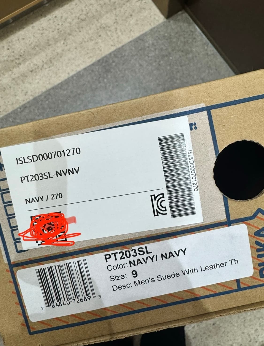 아일랜드슬리퍼(PT203SL-NVNV) 네이비 상품이미지3