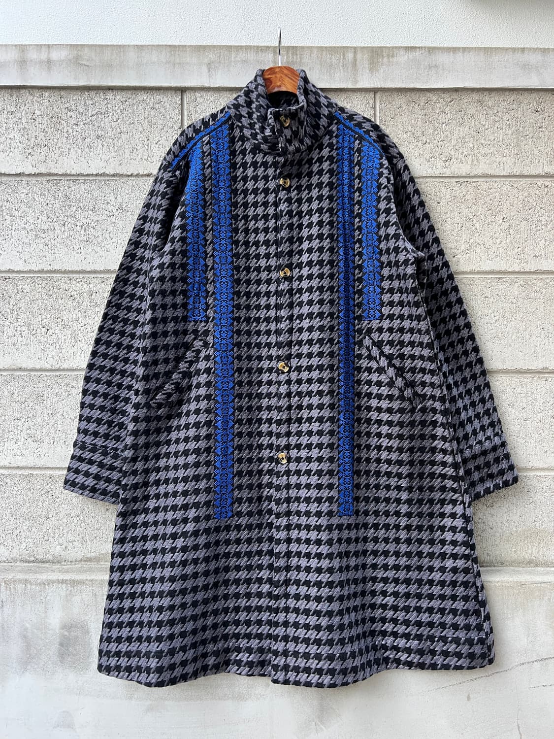 AMINA AZTEC CHECK COAT 아즈텍 체크 코트 상품이미지1