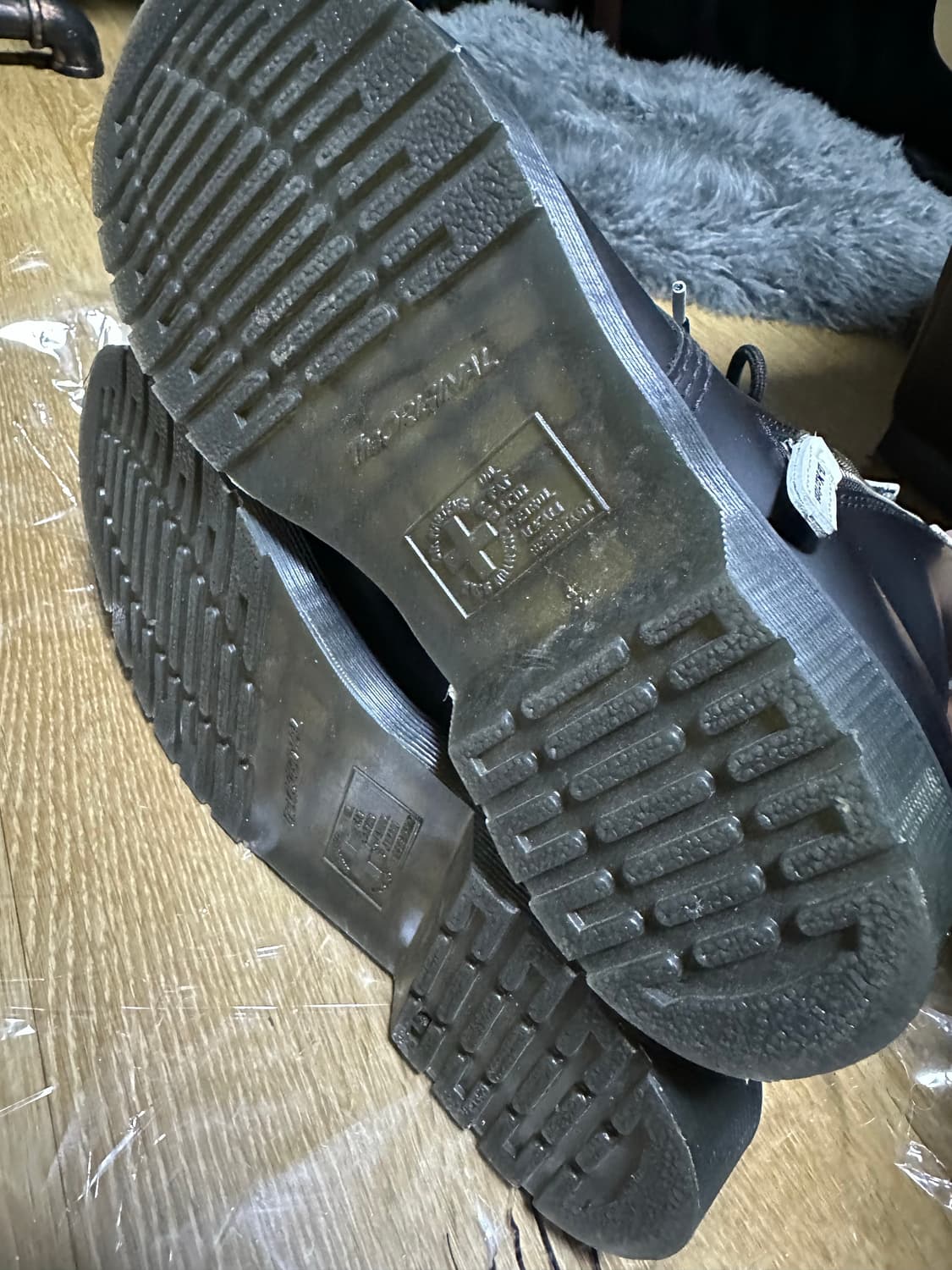 닥터마틴 블랙 워커 부츠 260mm 상품이미지5