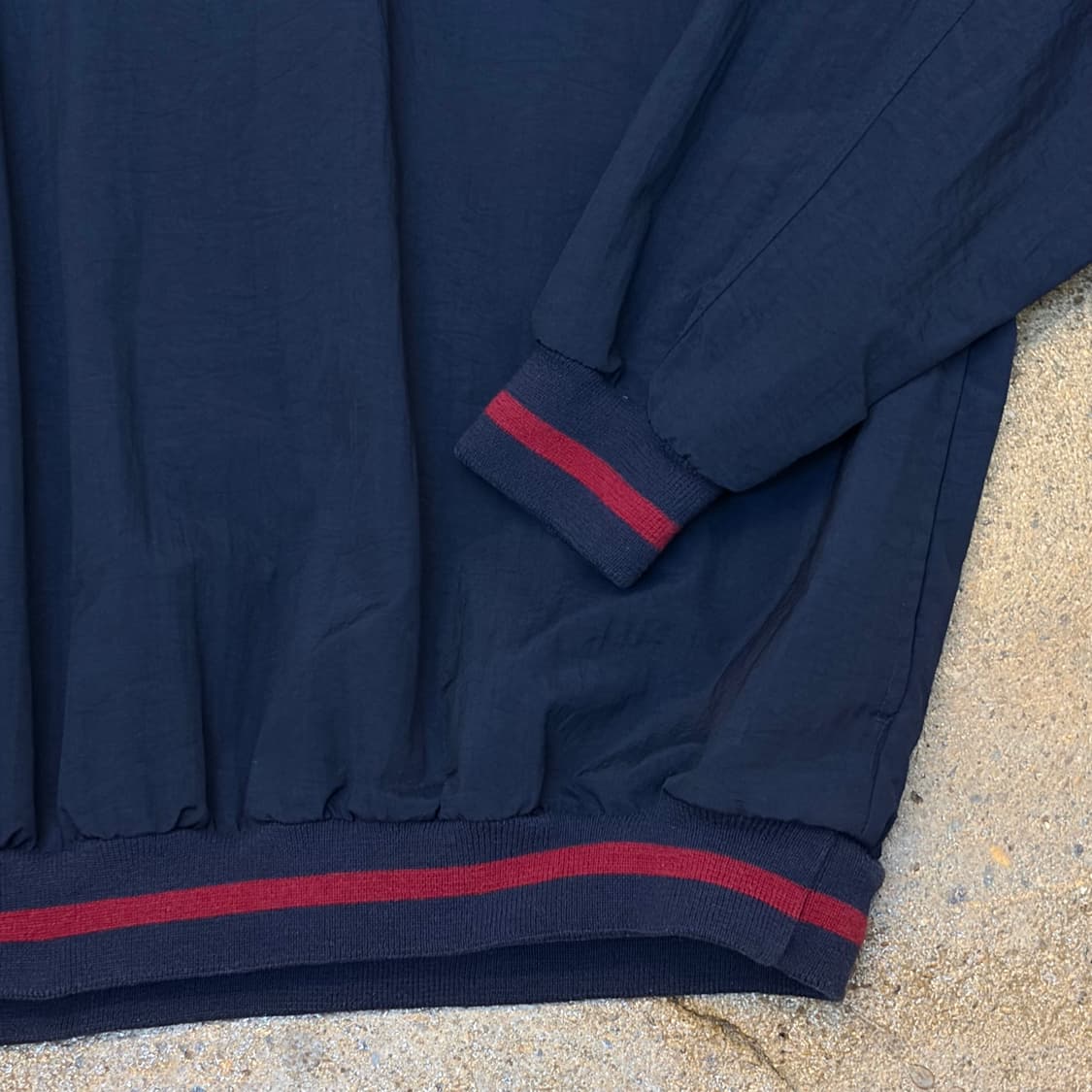 레어 90s USA 빈티지 아이조드 아노락 골프 풀오버 바람막이 상품이미지6