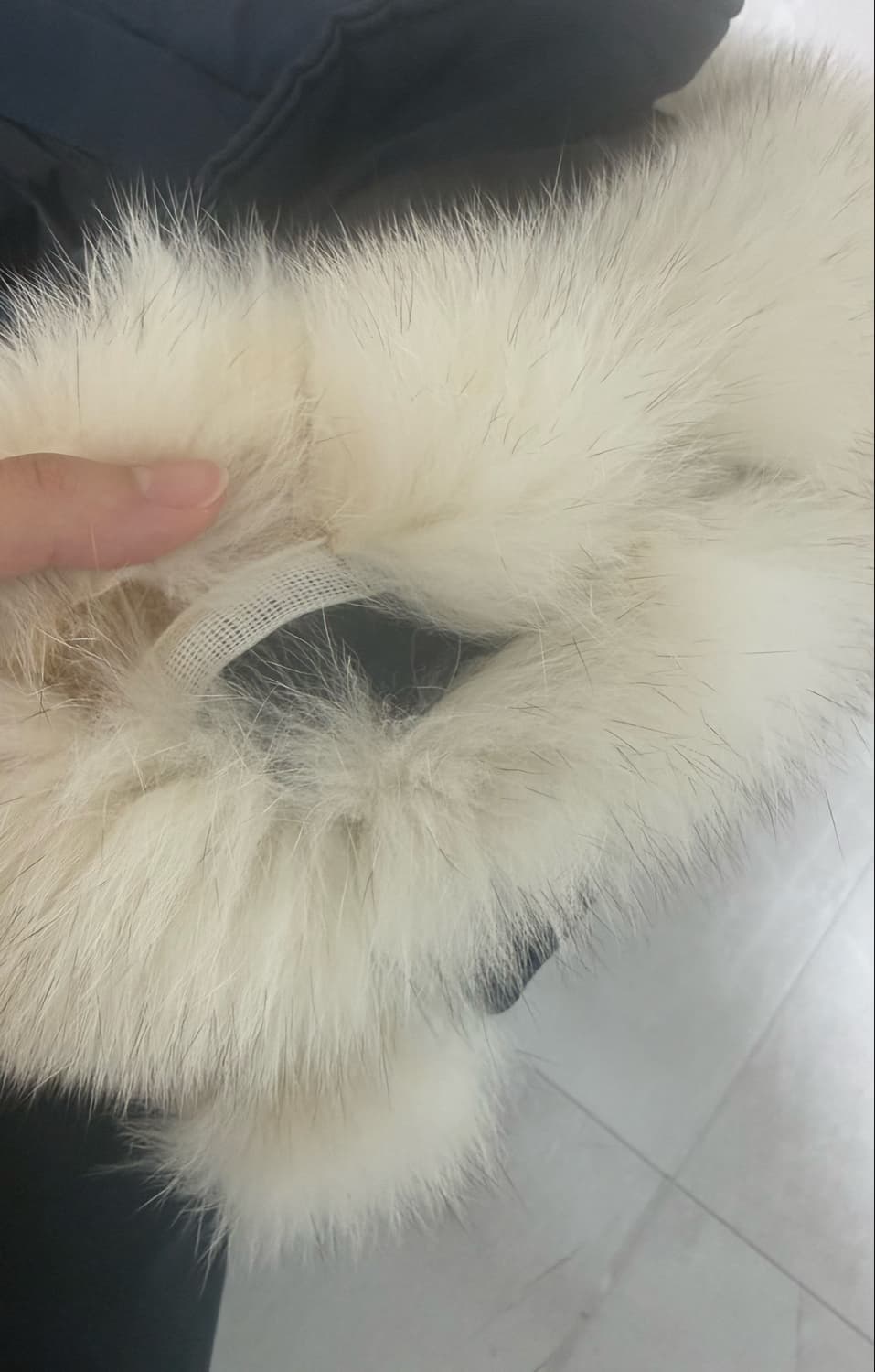 무스너클 여성 패딩 네이비 XS/TP 상품이미지5