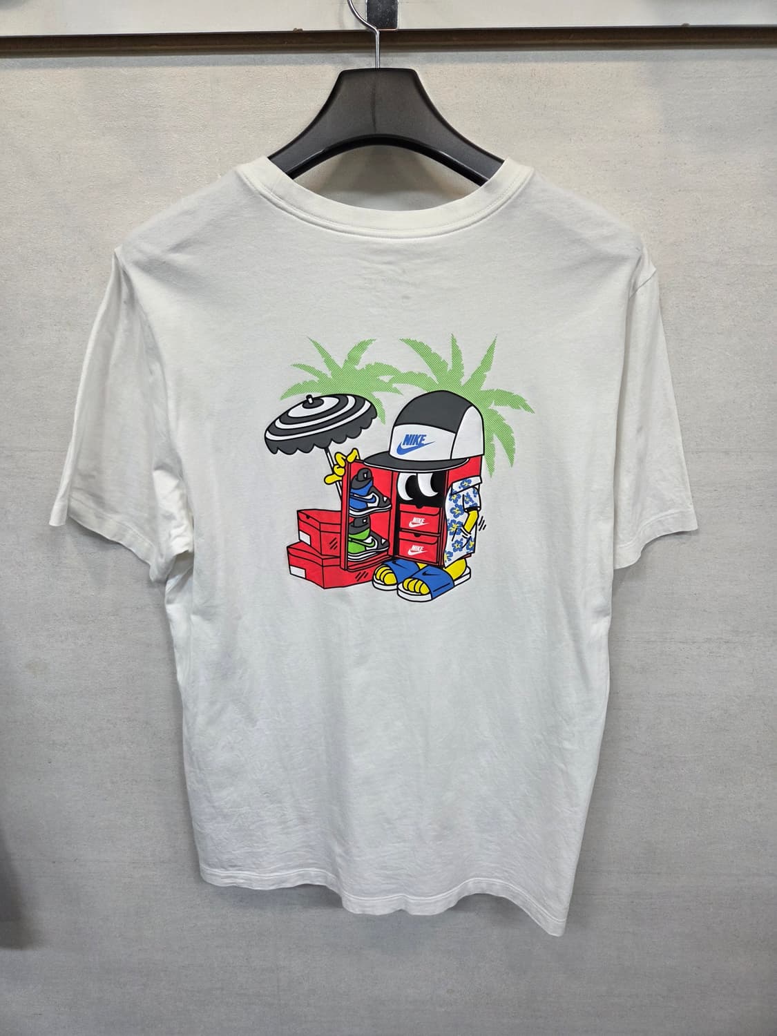 나이키 슈박스 프린팅로고 반팔 L xl 상품이미지2