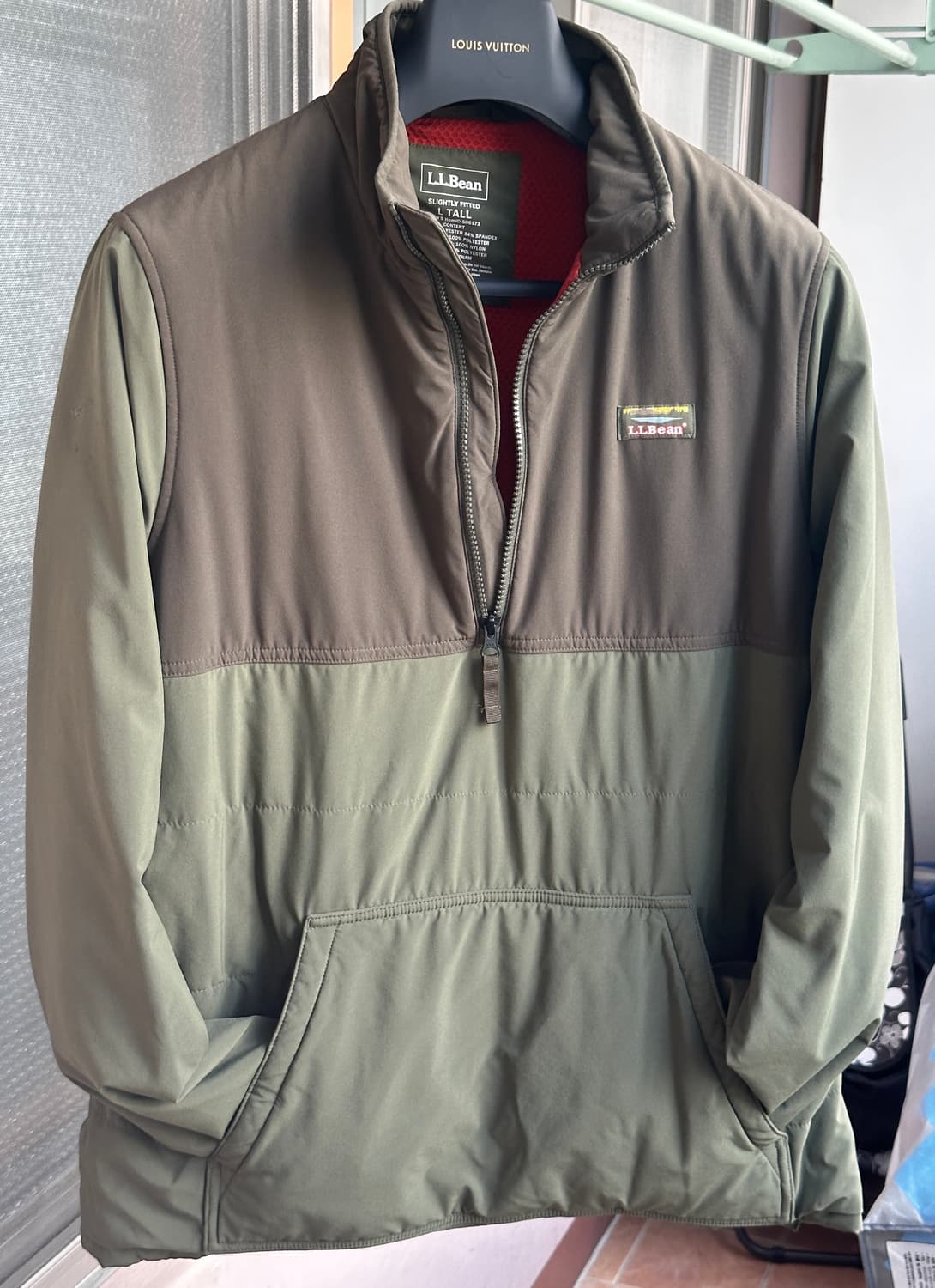 엘엘빈(L.L.Bean) 프리마로프트 투톤 하프집업 아노락 자켓 상품이미지3