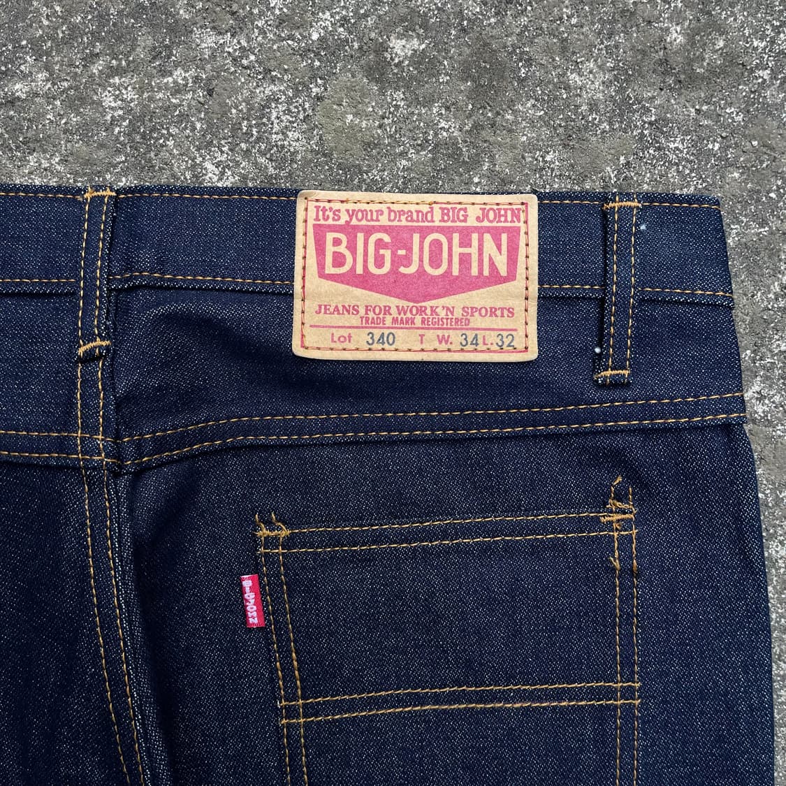 70s 빅존 벨바텀 플레어 부츠컷 진 made in USA (34) 상품이미지4