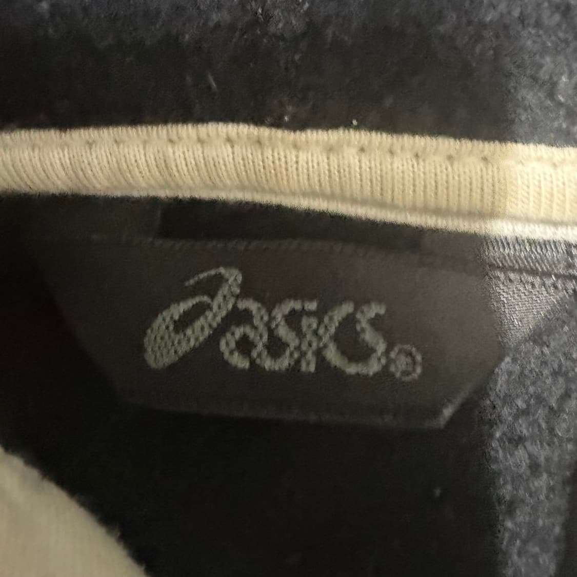 아식스 네이비 후드집업 s 상품이미지3