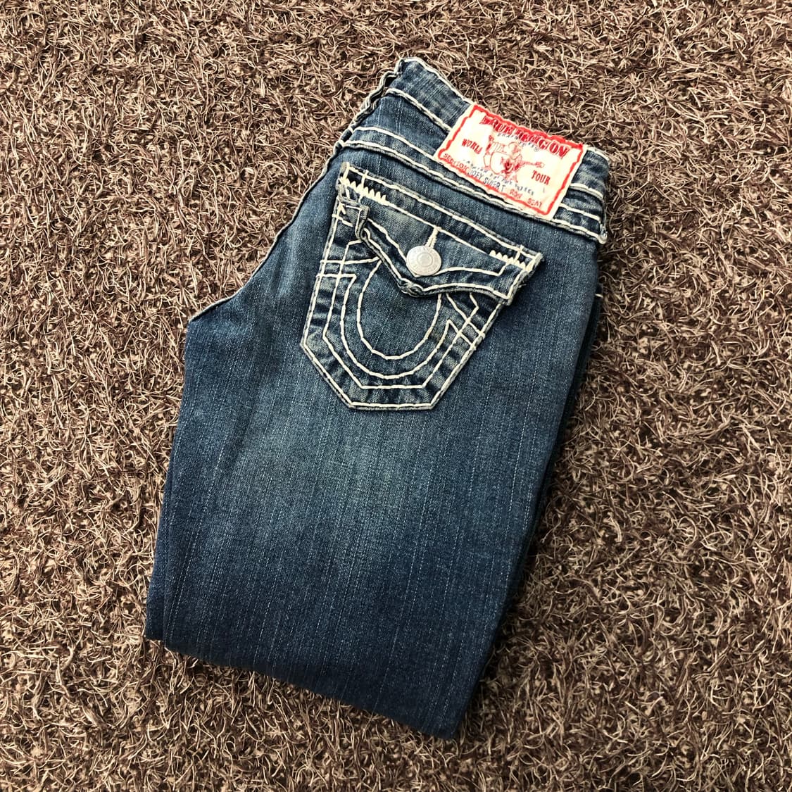 트루릴리전 조이 슈퍼티 부츠컷 데님 팬츠 상품이미지1