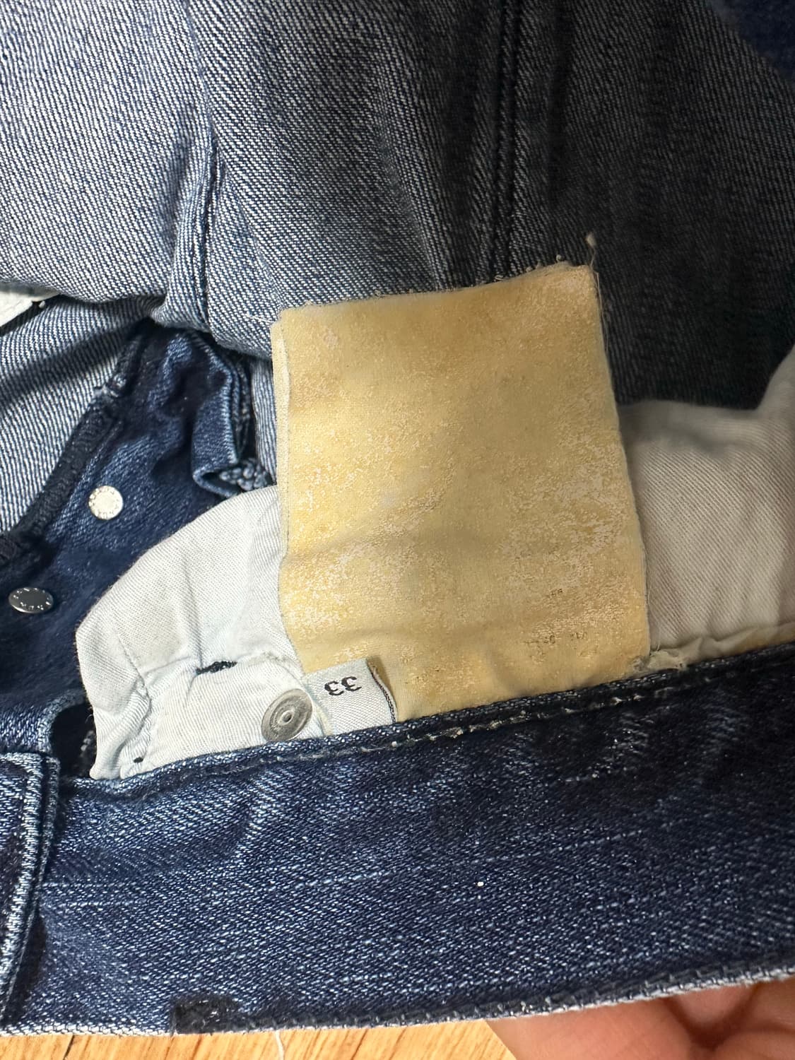 00s Prada Tapered Denim Jeans 상품이미지4