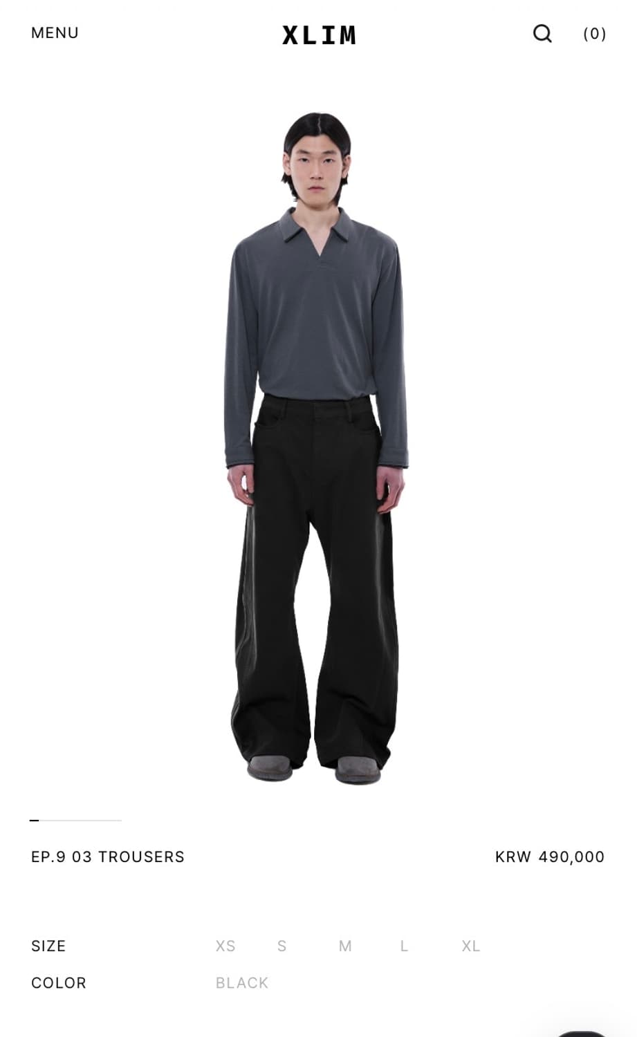 [L] Xlim EP.09 03 TROUSERS 상품이미지1