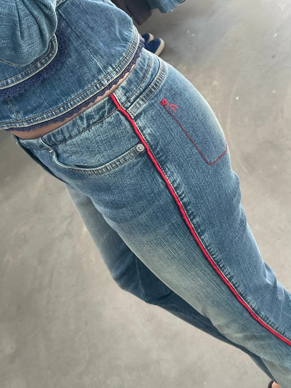 Replay 로우라이즈 부츠컷 팬츠 상품이미지2