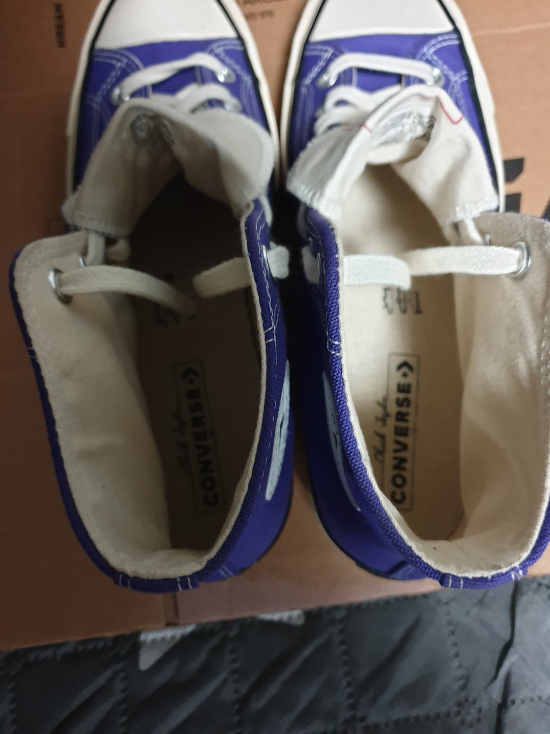 컨버스 척70 하이 스니커즈 퍼플 (280) 상품이미지6