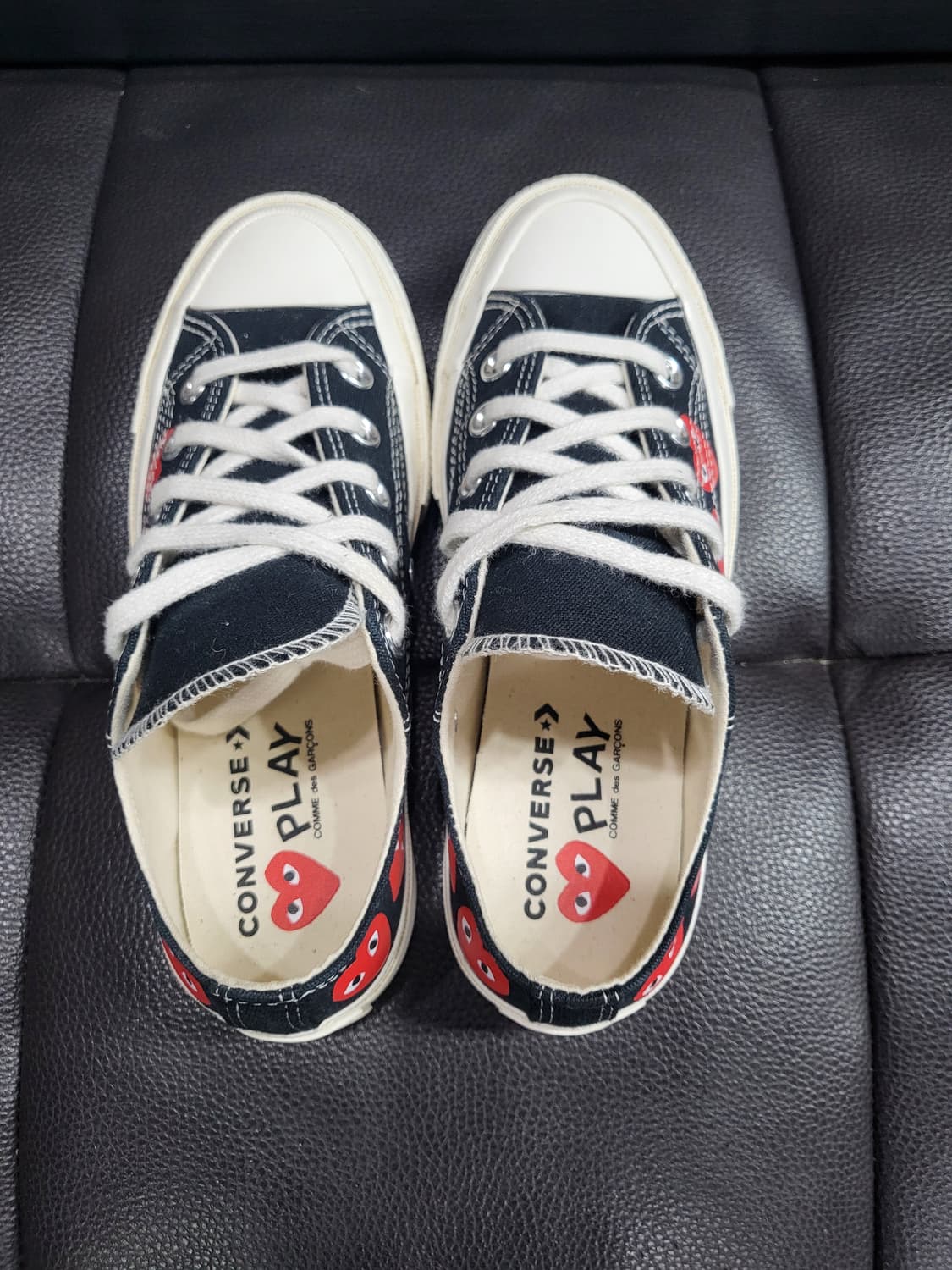 컨버스&꼼데가르송 로우 스니커즈 상품이미지4