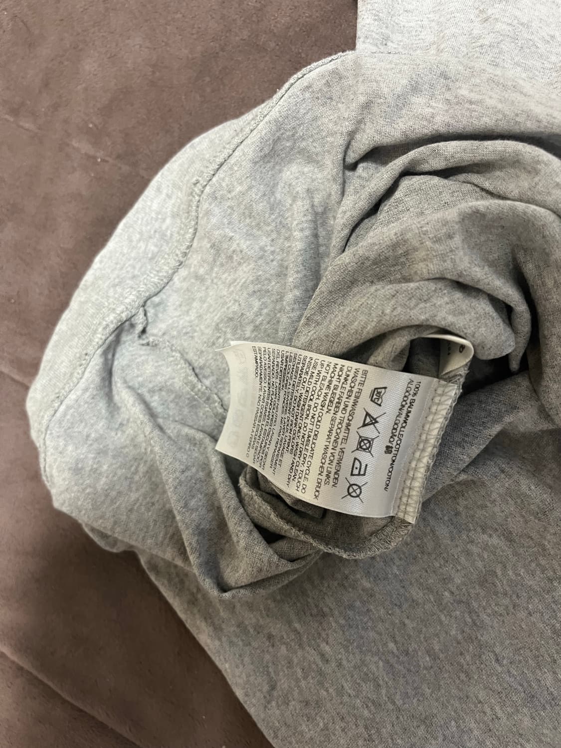 요지 야마모토 Y-3 그레이 티셔츠 상품이미지6