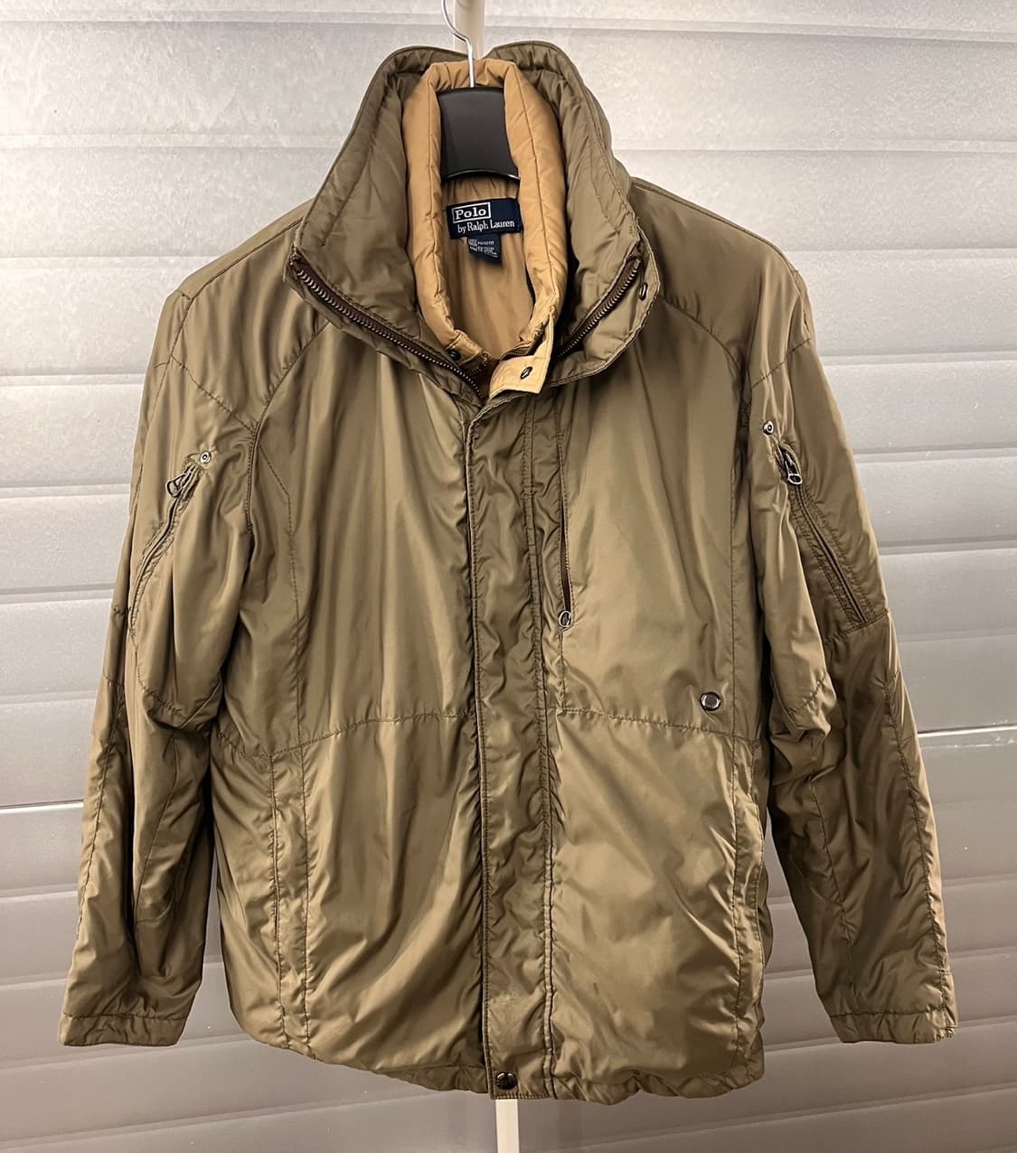 폴로 랄프로렌 구스다운 2way 남성 패딩 자켓 L 상품이미지2