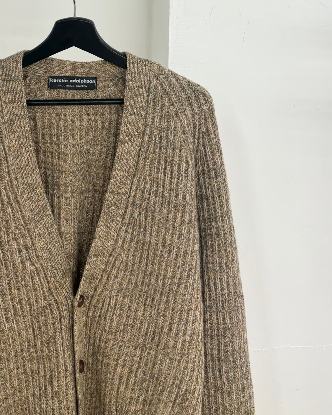 케르스틴 아돌프손 캐시미어 벌룬 가디건 상품이미지4