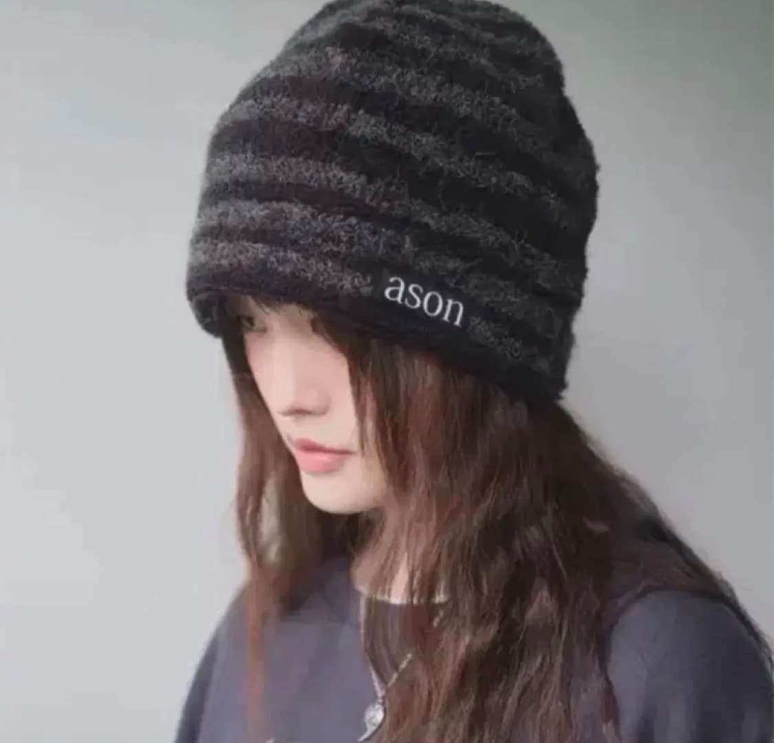 애즈온 스프라이트 비니 블랙  상품이미지1