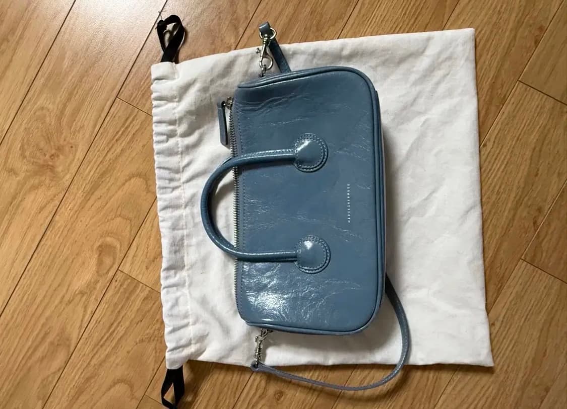 마지셔우드 지퍼백 하늘색 상품이미지1