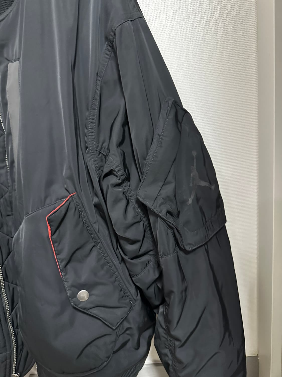 나이키 에어조던 블랙 항공점퍼 XXL 상품이미지4