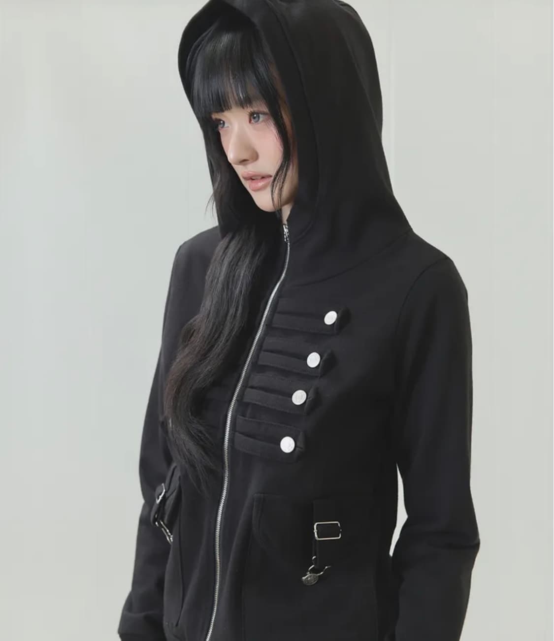 러브이즈트루 EL PIRATE HOOD ZIP UP 나폴레옹 자켓 상품이미지1