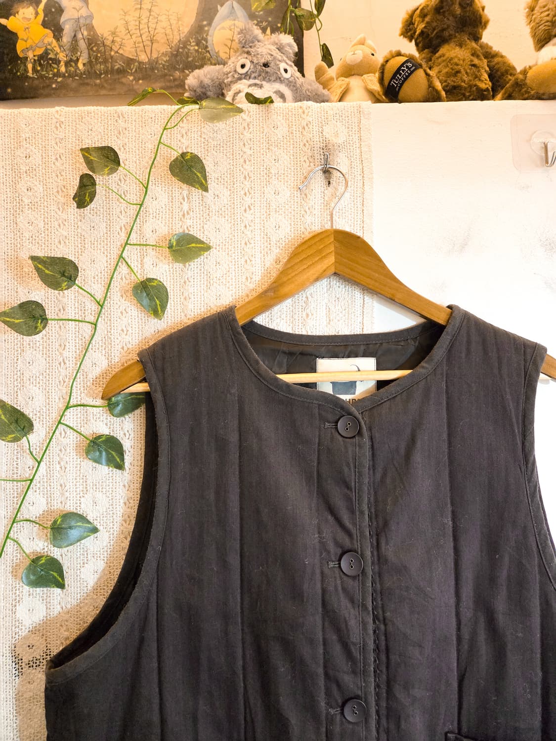 다크브라운 누빔 베스트 상품이미지2