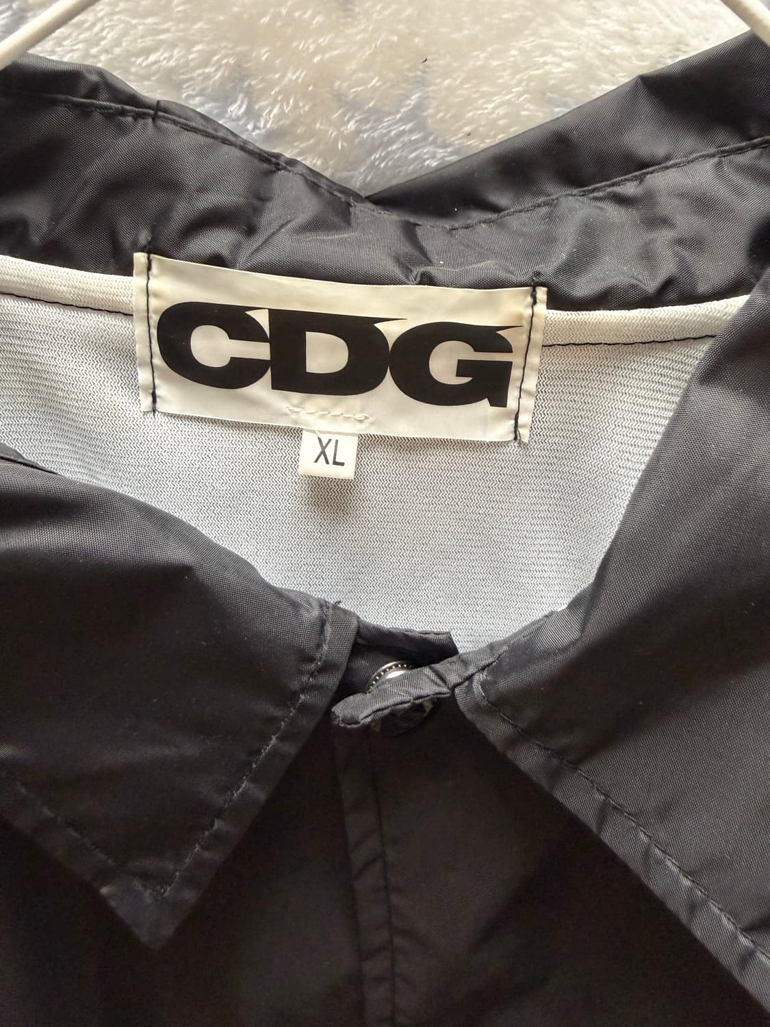 CDG 블랙 코치 자켓 XL 상품이미지3