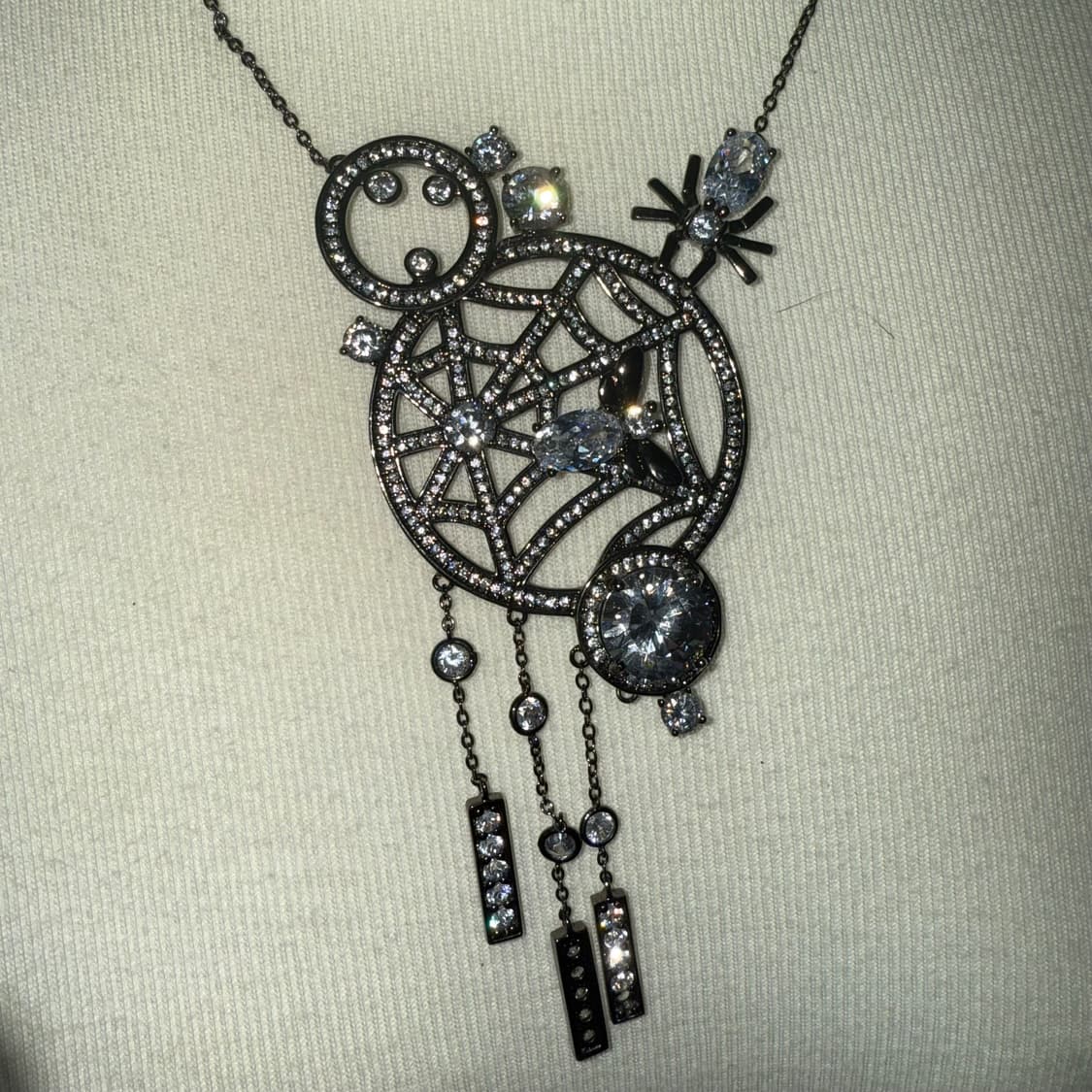 펑크 거미줄 목걸이  상품이미지2