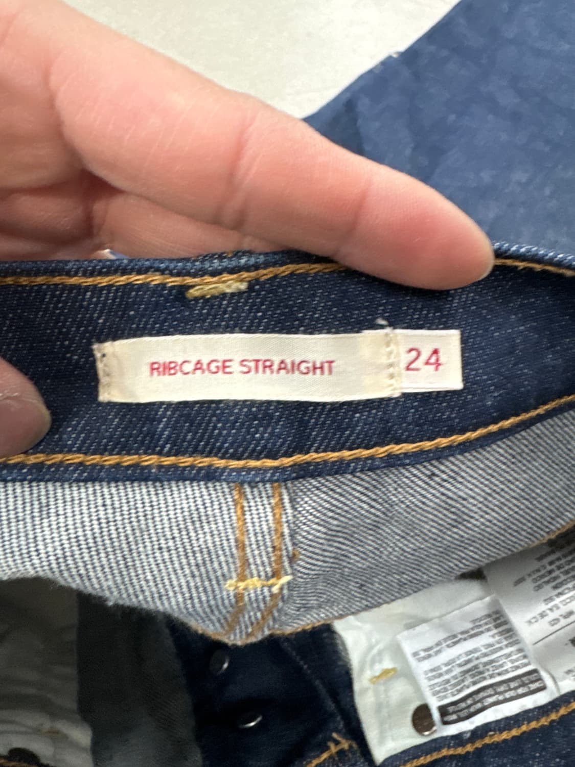 리바이스 생지 데님 팬츠 24 상품이미지4