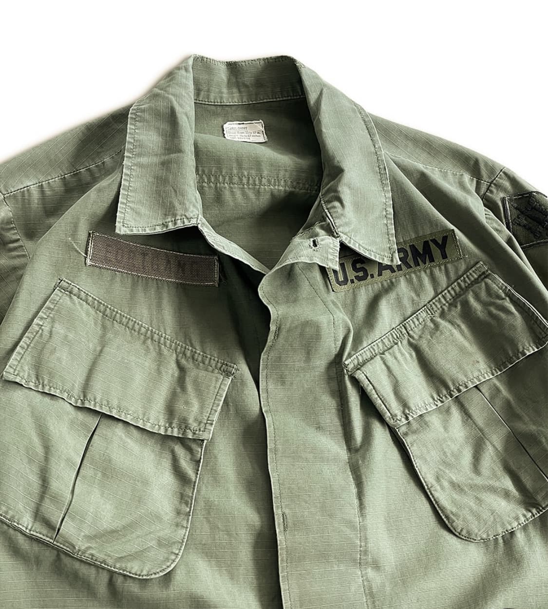 60s OG U.S. Army 정글퍼티그 자켓 S-S 상품이미지2