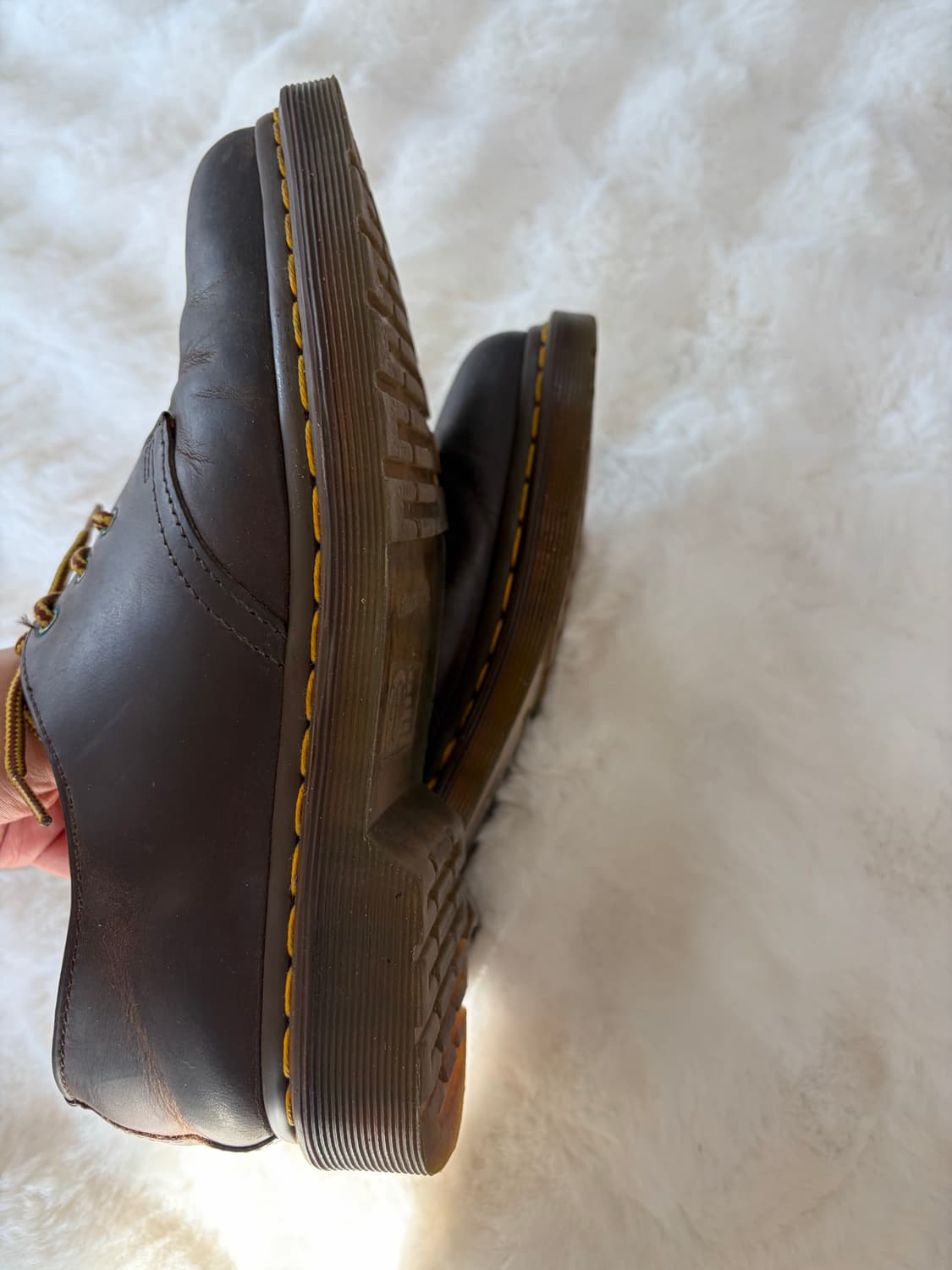 닥터마틴 브라운 3홀 슈즈 상품이미지5