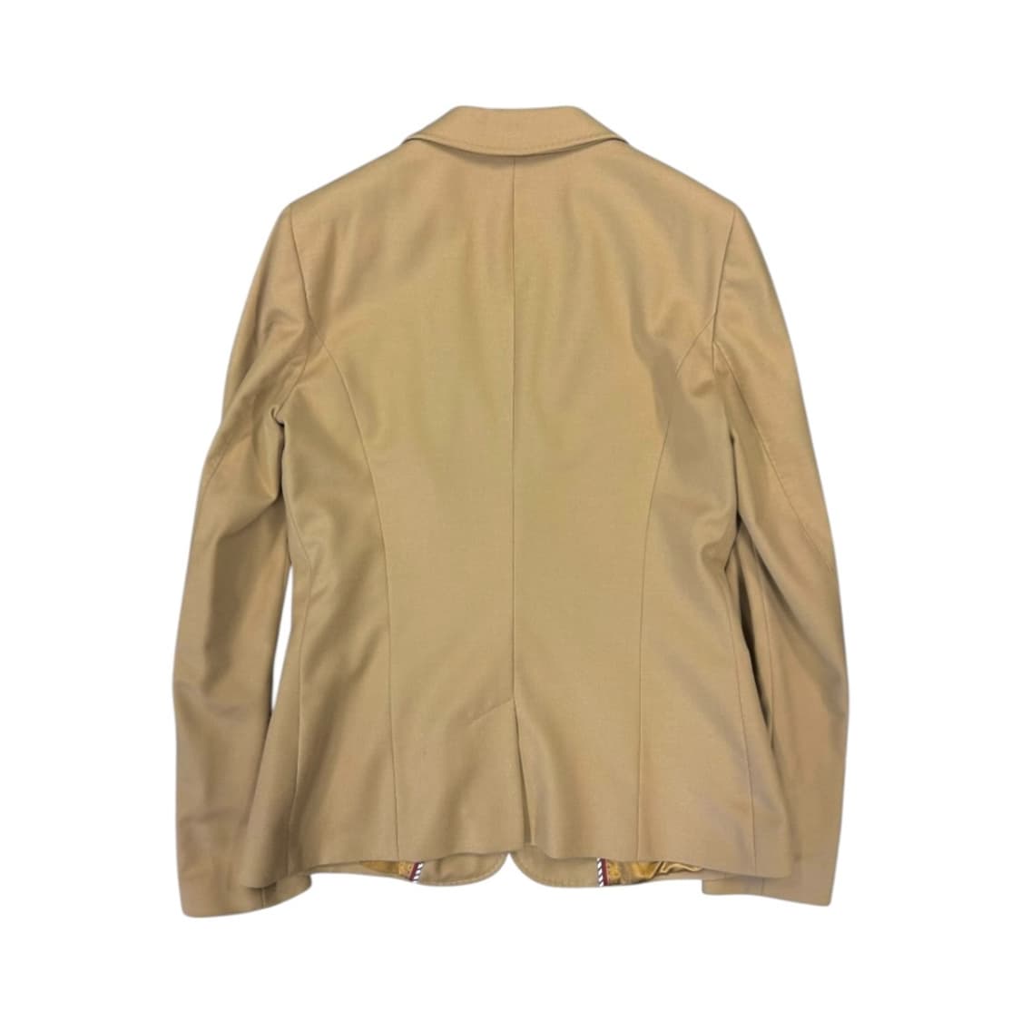 W- M) 타미힐피거 로로피아나 울 캐시미어 베이지 금장 블레이저 OB- 상품이미지2