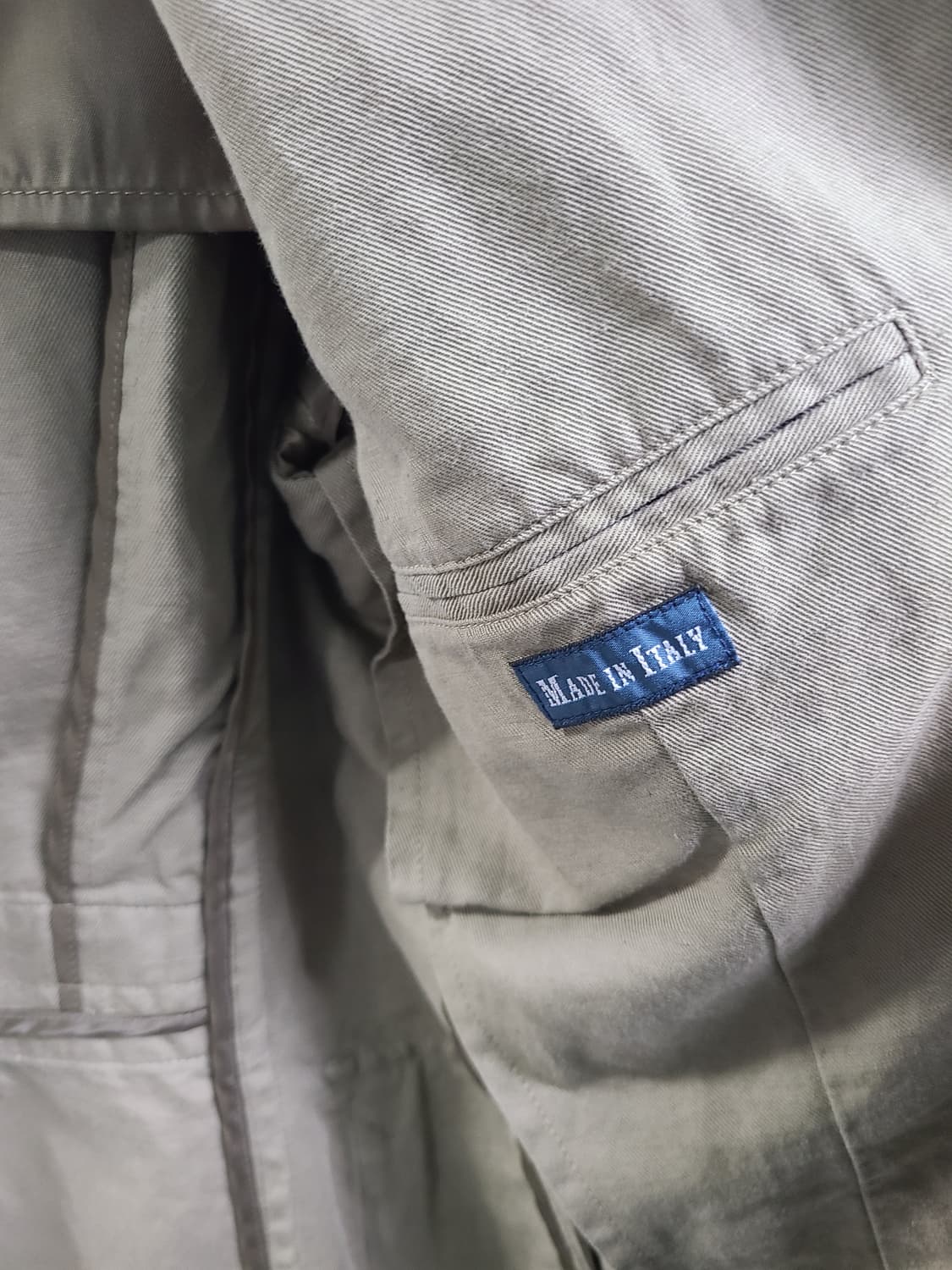 랄프로렌 카키색 면 자켓 상품이미지4