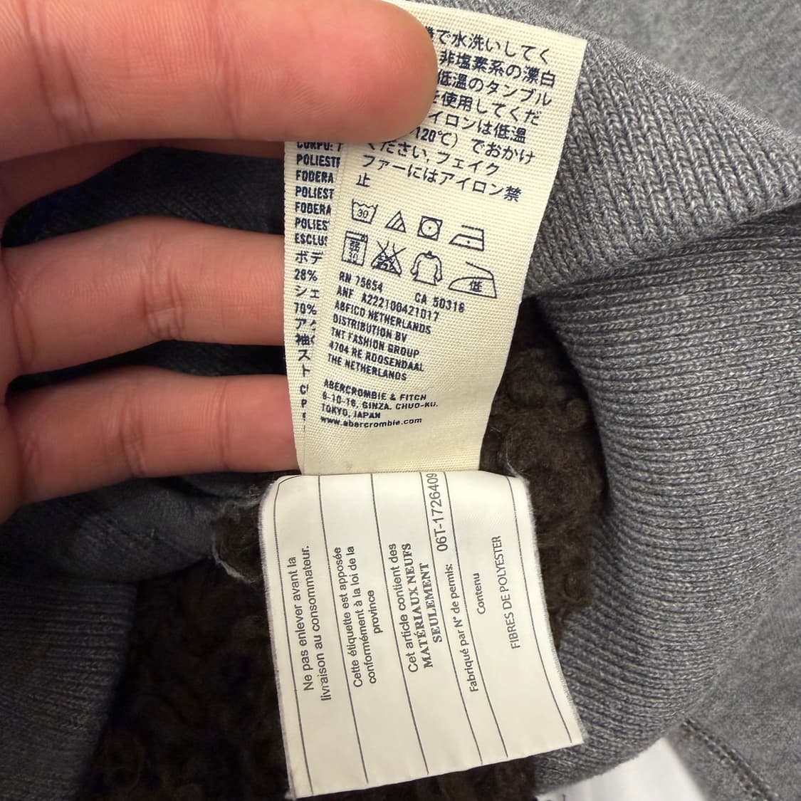 아베크롬비 y2k 빈티지 울프죠 S 상품이미지9