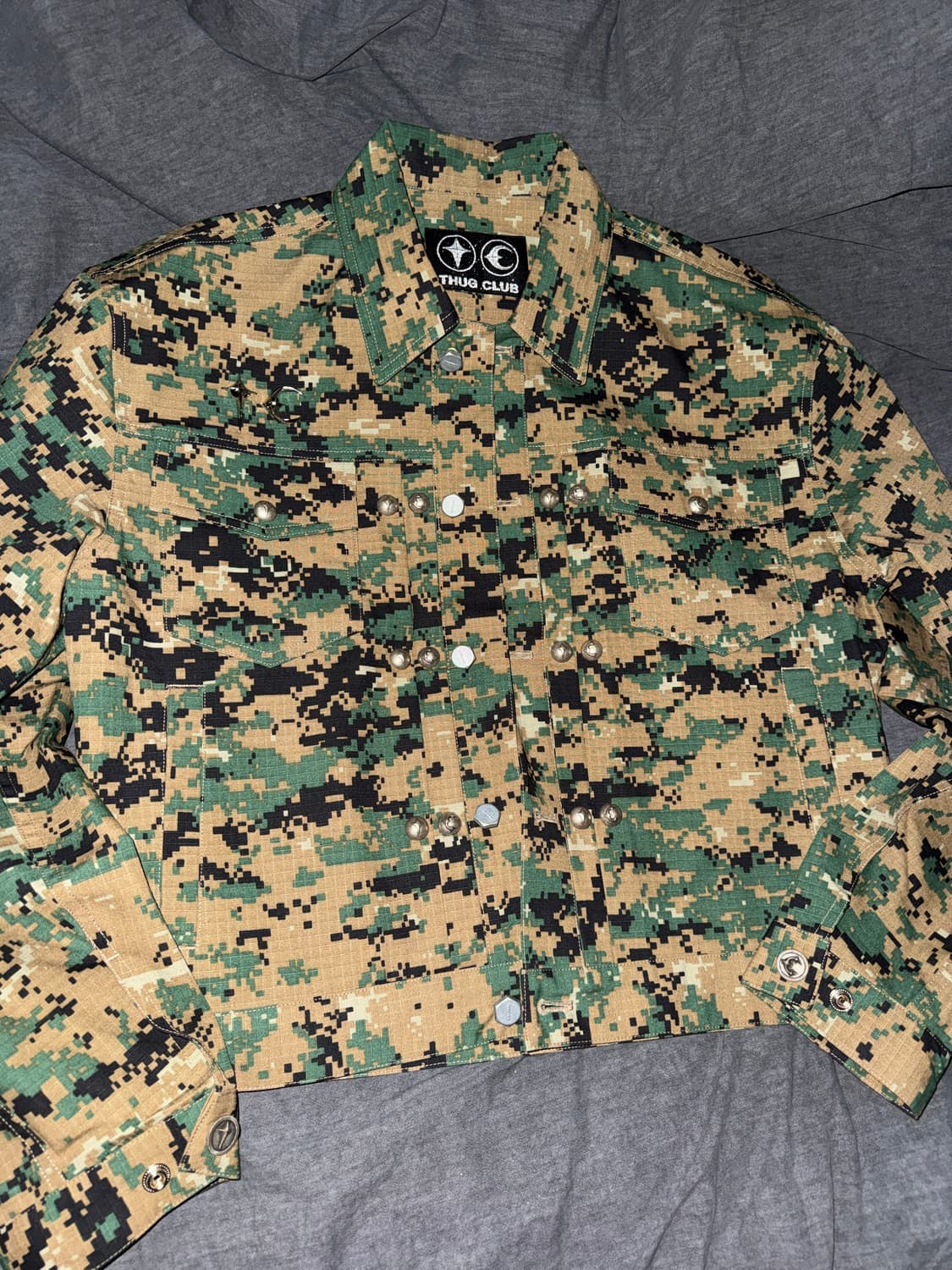 Thug Club Army Jacket 떠그클럽 아미 자켓 상품이미지1