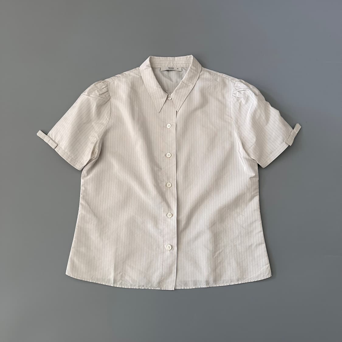 프라다 prada 실크 반팔 셔츠 상품이미지2