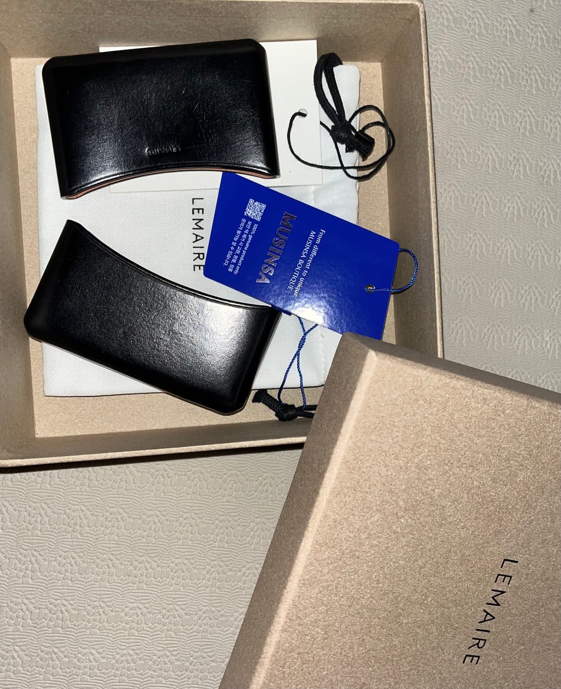 (새상품) 르메르 몰디드카드홀더 소가죽 상품이미지3