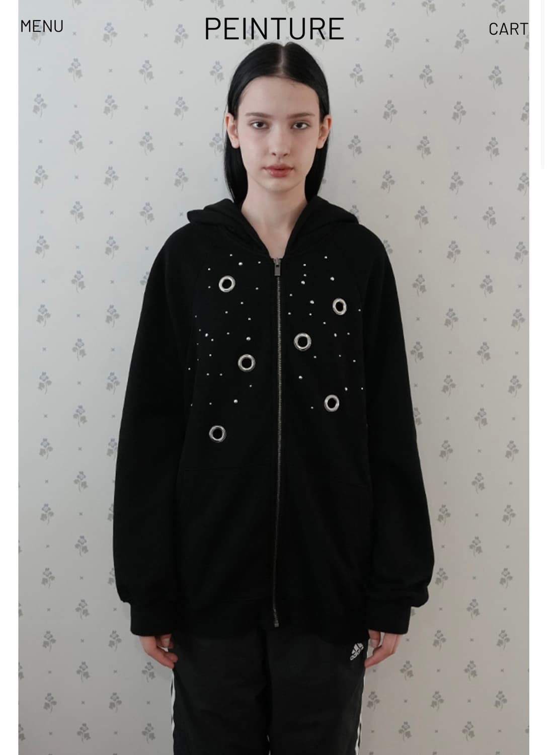 페인츄얼 후드집업 상품이미지1