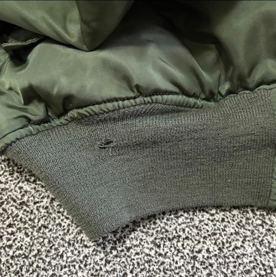 70s 오리지널 ma-1(마원) E타입 미디움(M) 상품이미지8