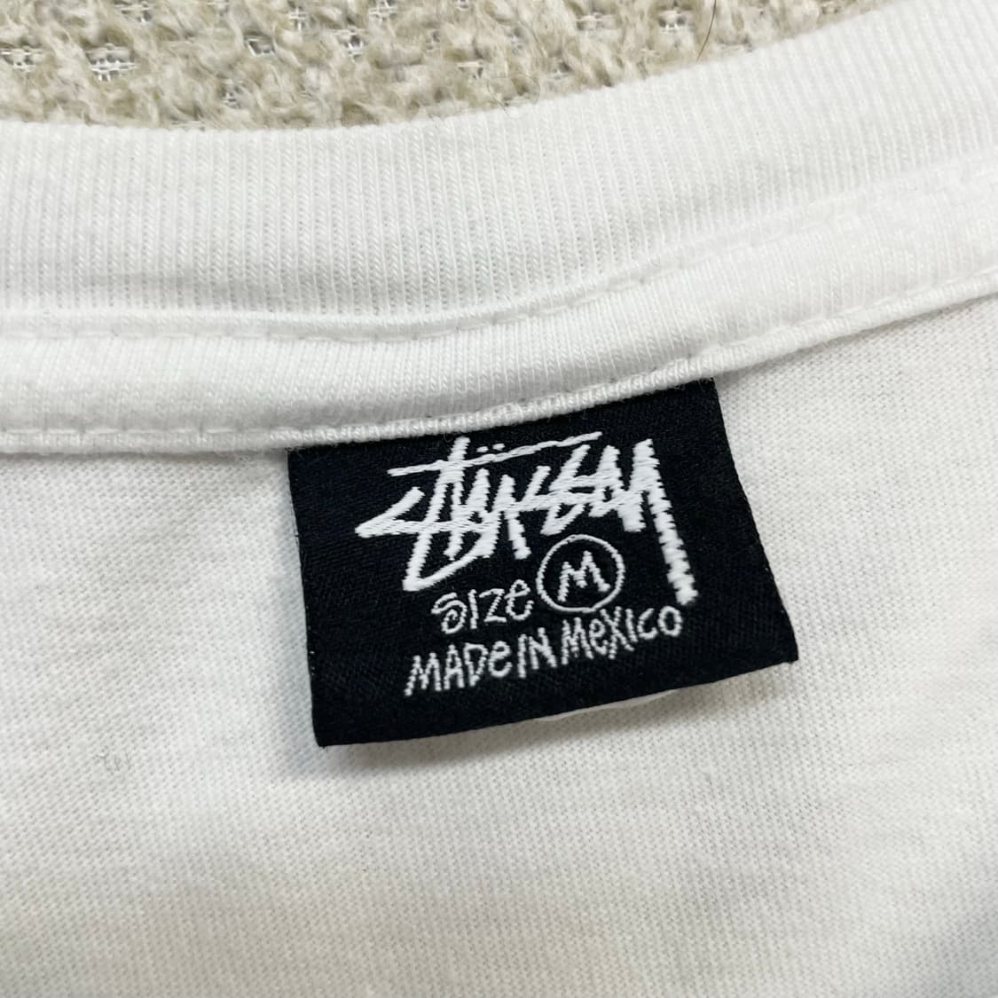 스투시 Stussy 다이스 반팔티 화이트 상품이미지5