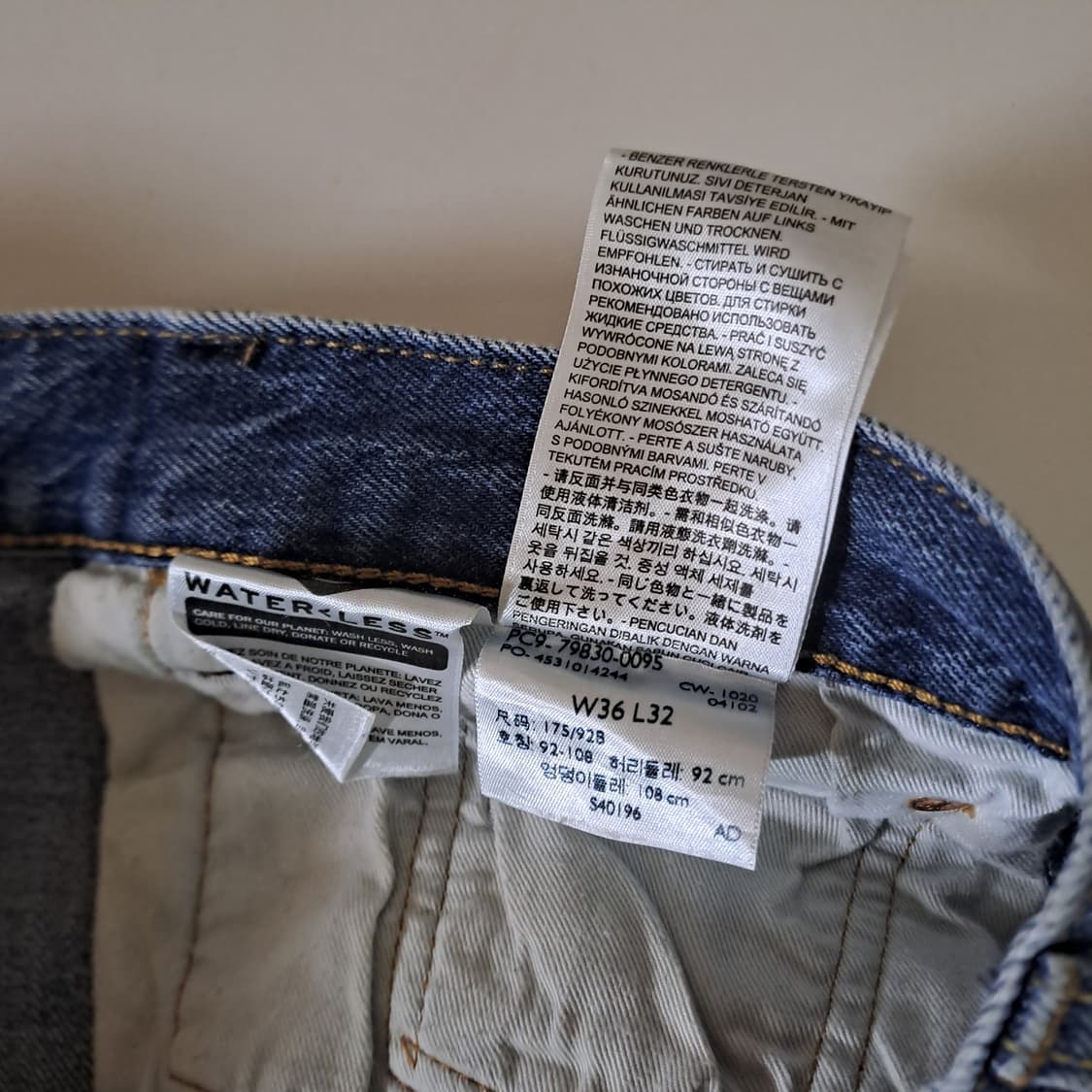 (택포) 리바이스 501 93 프리미엄 빅E 36 B155 상품이미지8