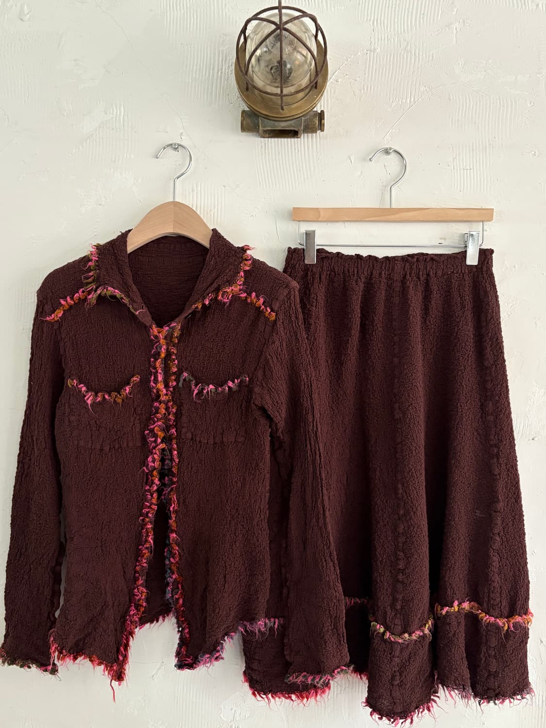 Issey Miyake 이세이미야케 ME 브라운 셋업 상품이미지4