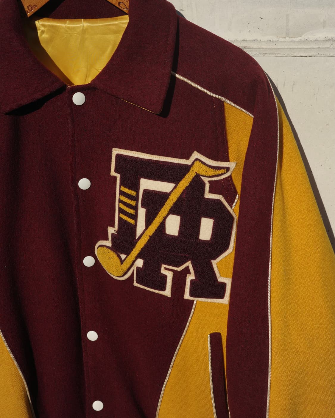 50-60‘s Holts sporting goods 레터맨 자켓 상품이미지2