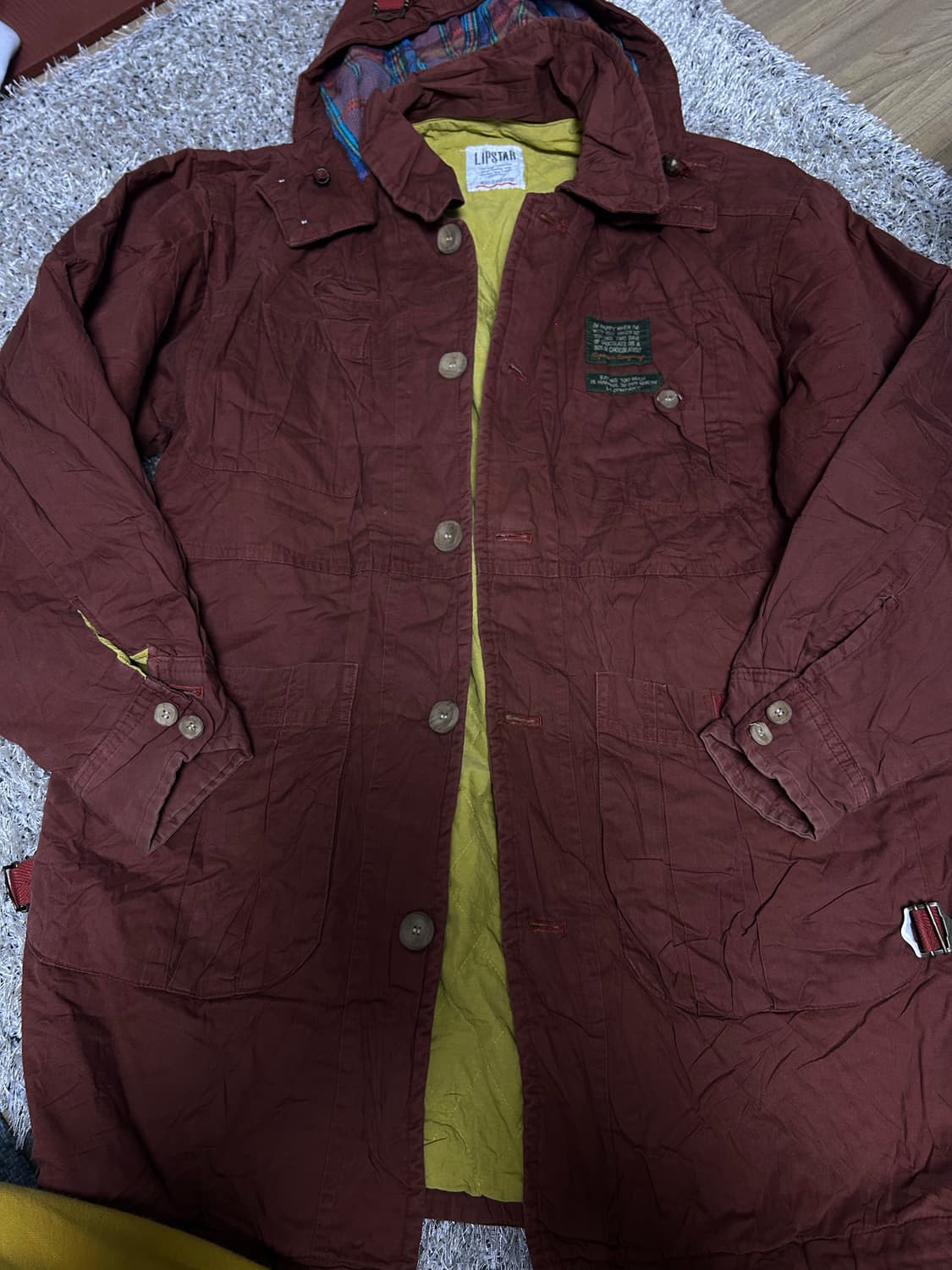 일제 버건디 야상자켓 105~110 상품이미지1