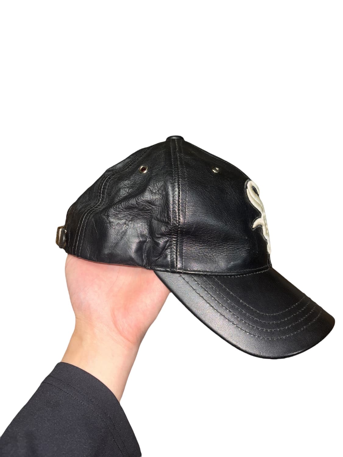 Mlb 시카고 화이트 삭스 레더 가죽 볼캡 상품이미지9