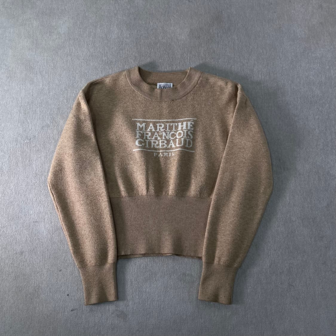 W 95 마리떼 프랑소와 저버 크롭 니트 상품이미지1