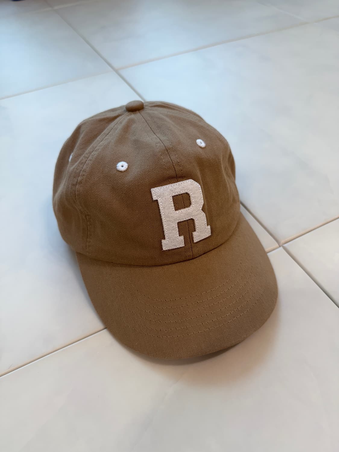 2025 리넥츠 R로고 볼캡 베이지 상품이미지2