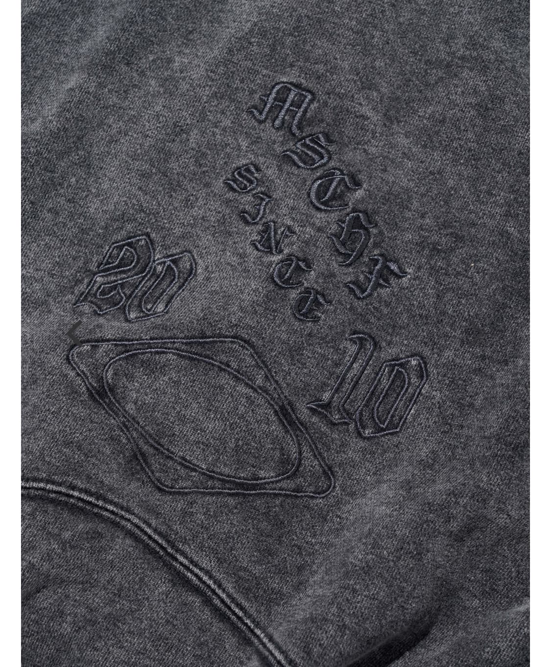 미스치프 벌룬 후드 워시드 차콜 상품이미지5