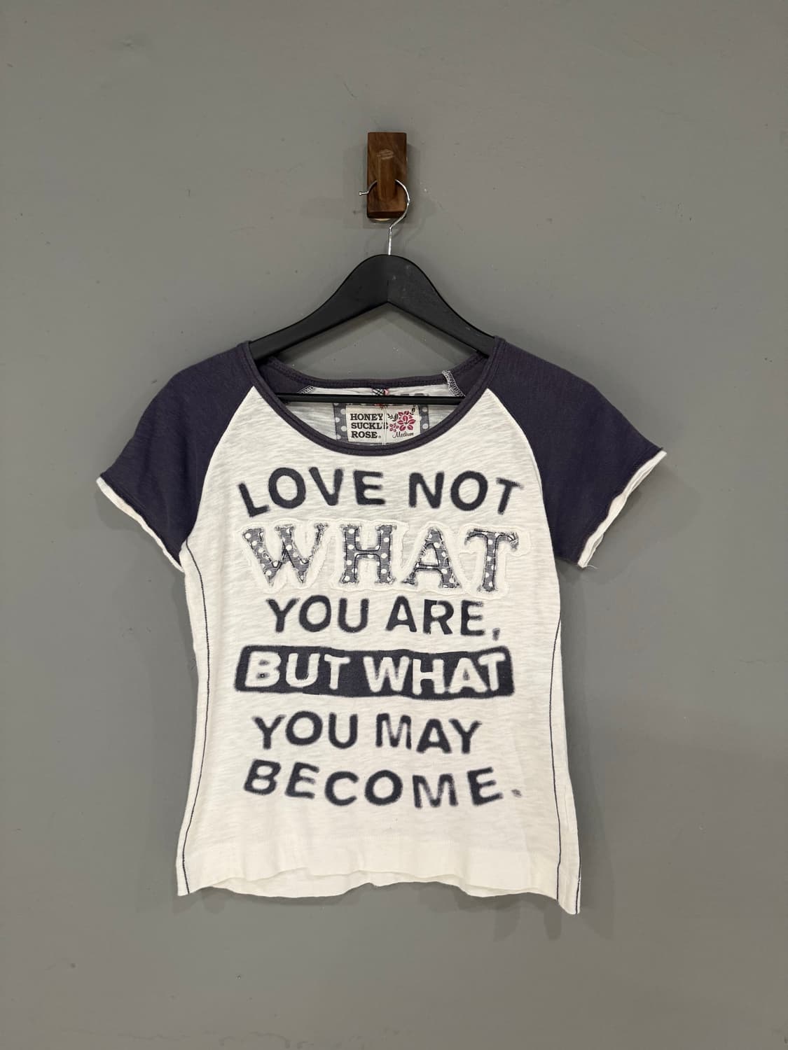 kawaii lettering raglan t-shirt 상품이미지5